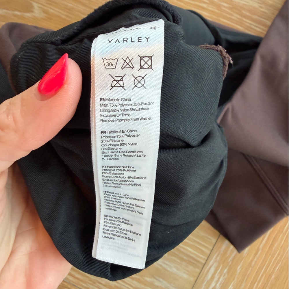 Varley FreeSoft™ Cori Bra in Coffee Bean, size M - Picture 5 of 5
